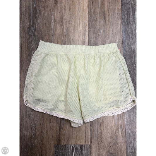Athletic Shorts By Offline In Yellow, Size: M