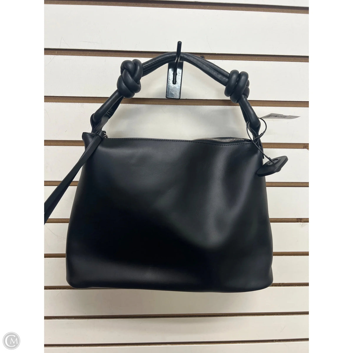 Handbag Leather By Rails, Size: Medium