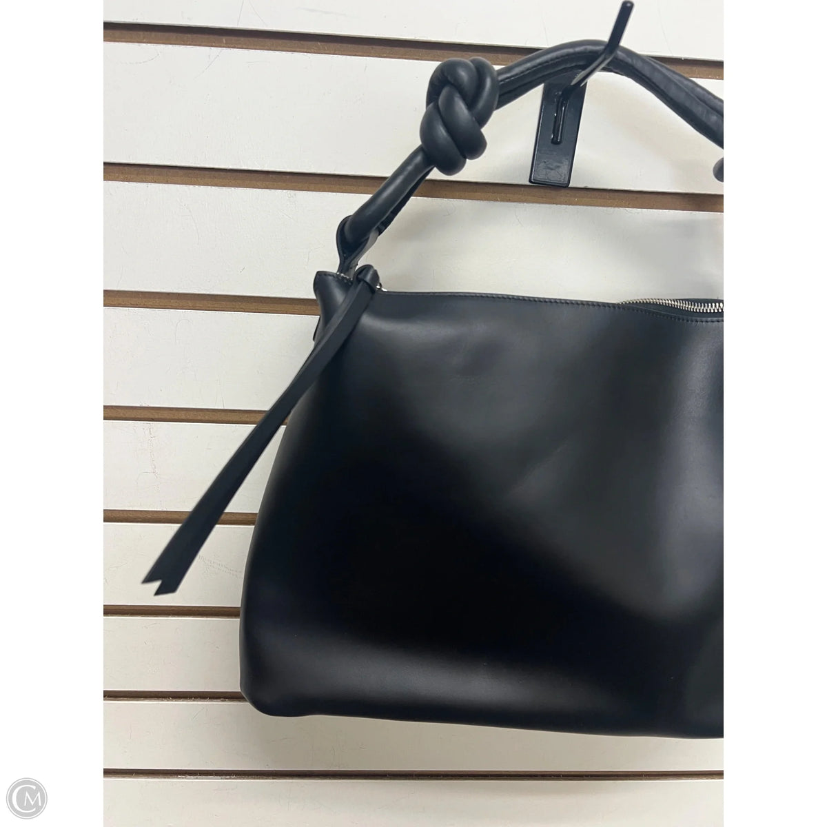 Handbag Leather By Rails, Size: Medium