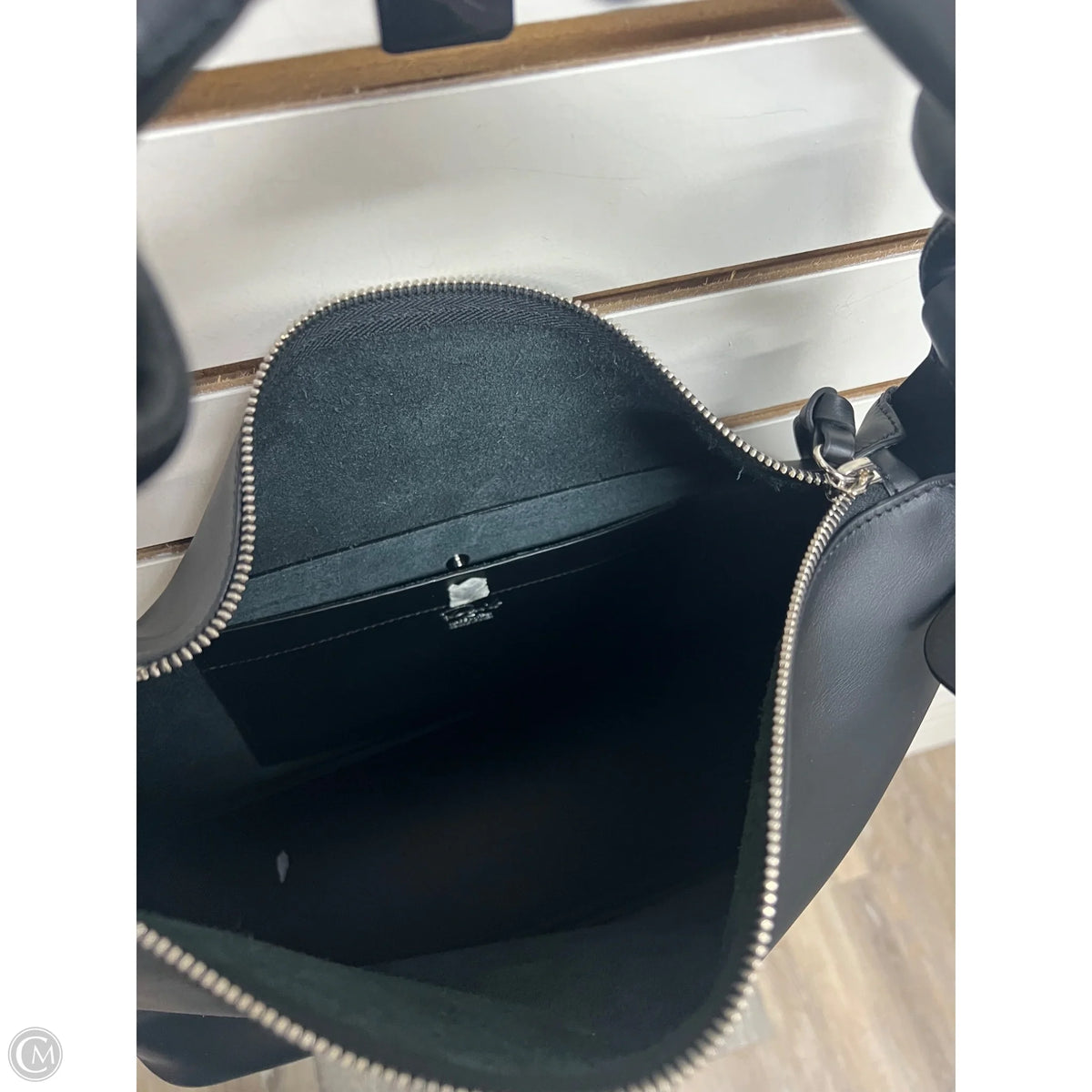 Handbag Leather By Rails, Size: Medium