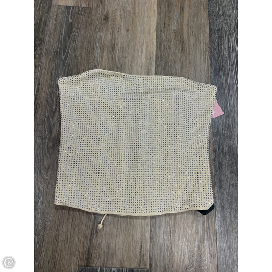 Top Sleeveless By EDIKTED In Cream, Size: L