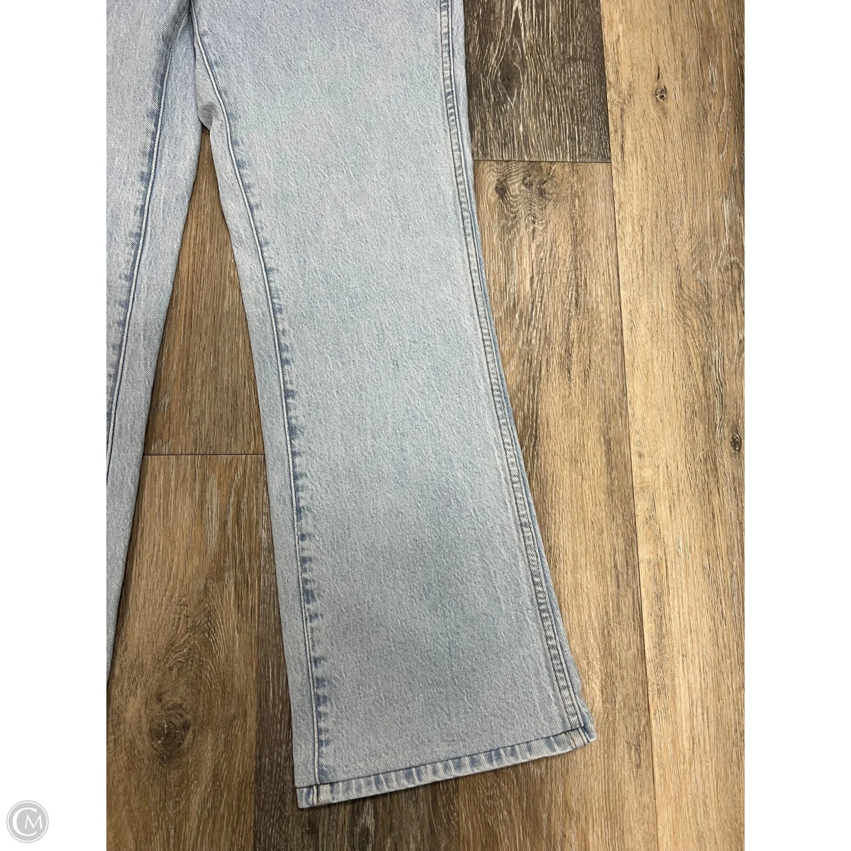 Jeans Boot Cut By Wrangler In Blue Denim, Size: 8