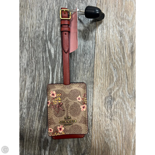 Luggage Id Tag Designer By Coach, Size: Small