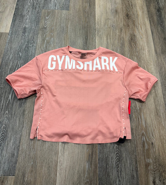 Athletic Top Short Sleeve By Gym Shark  Size: S