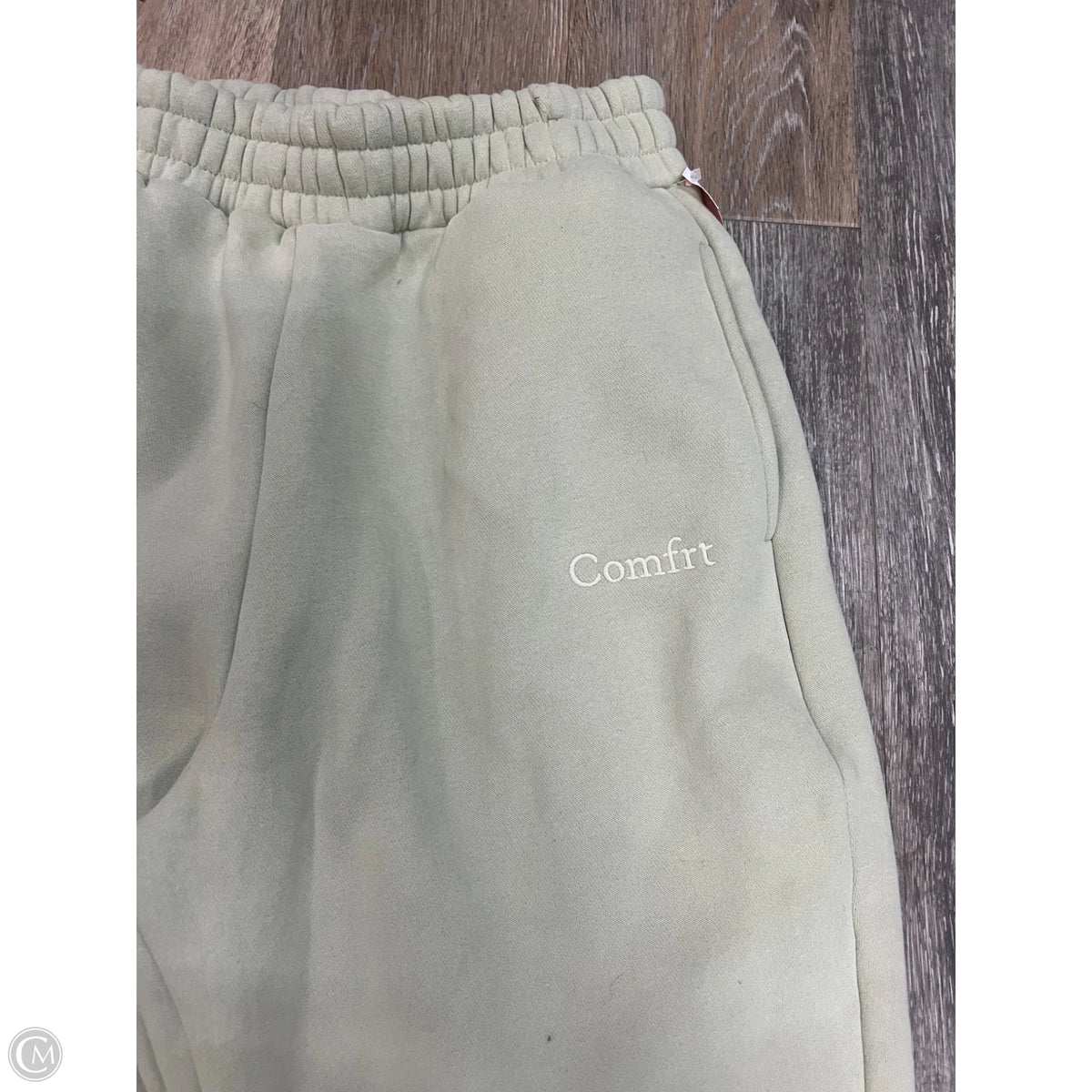Athletic Pants By Comfrt In Green, Size: S