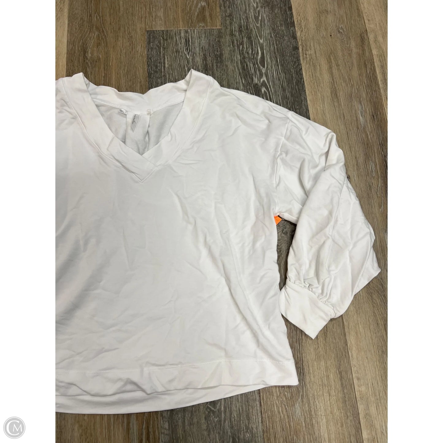 Top Long Sleeve By Travis Mathew In White, Size: S
