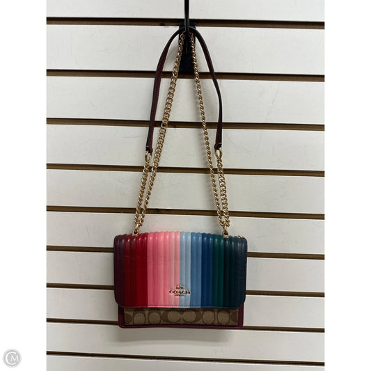 Crossbody Designer By Coach, Size: Small