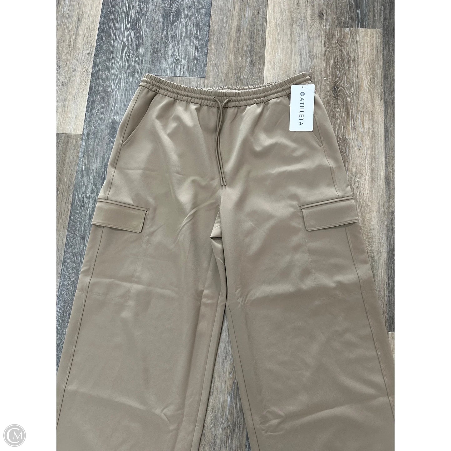 Pants Wide Leg By Athleta In Tan, Size: L