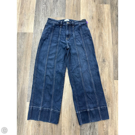 Jeans Wide Leg By Kancan In Blue Denim, Size: 10