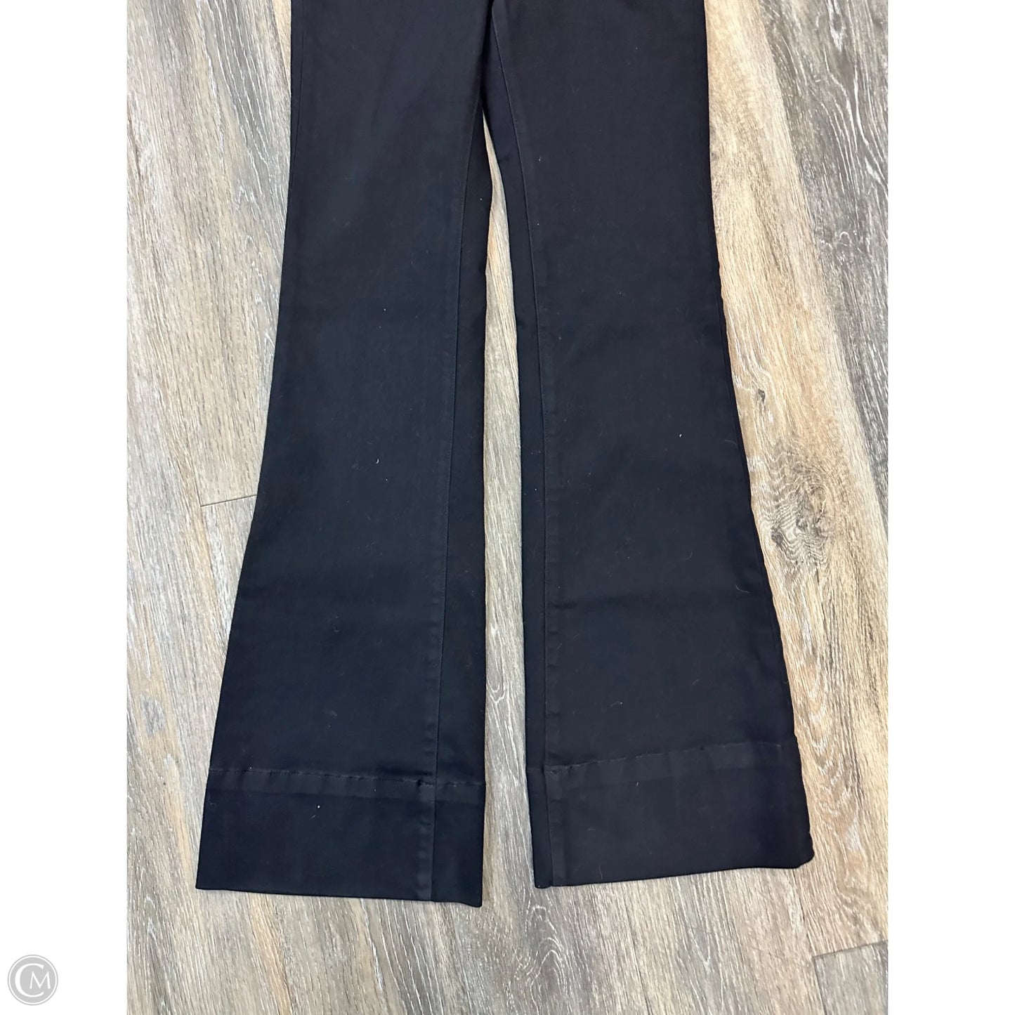 Jeans Flared By Pilcro In Black Denim, Size: 6