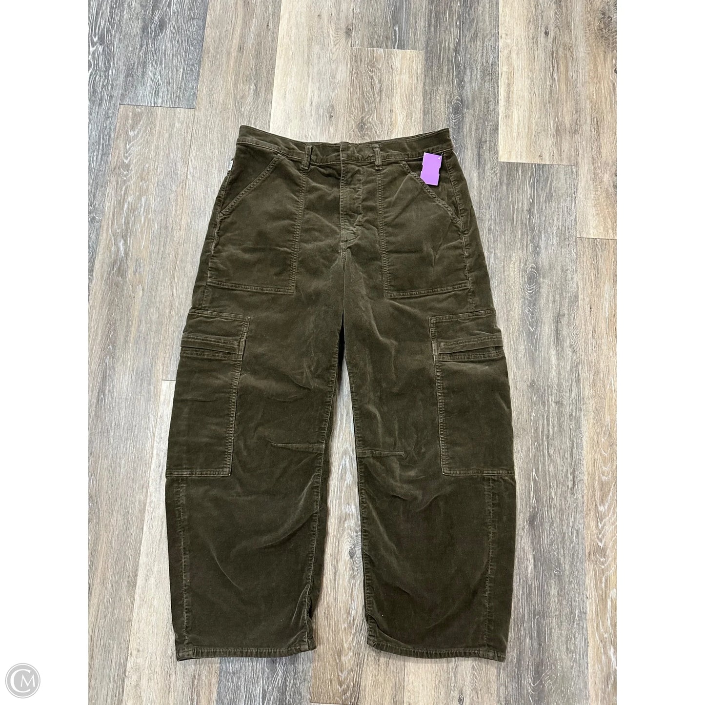 Pants Corduroy By Citizens Of Humanity In Green, Size: 12