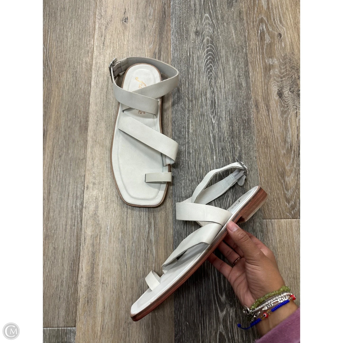 Sandals Flats By Free People In White, Size: 8.5