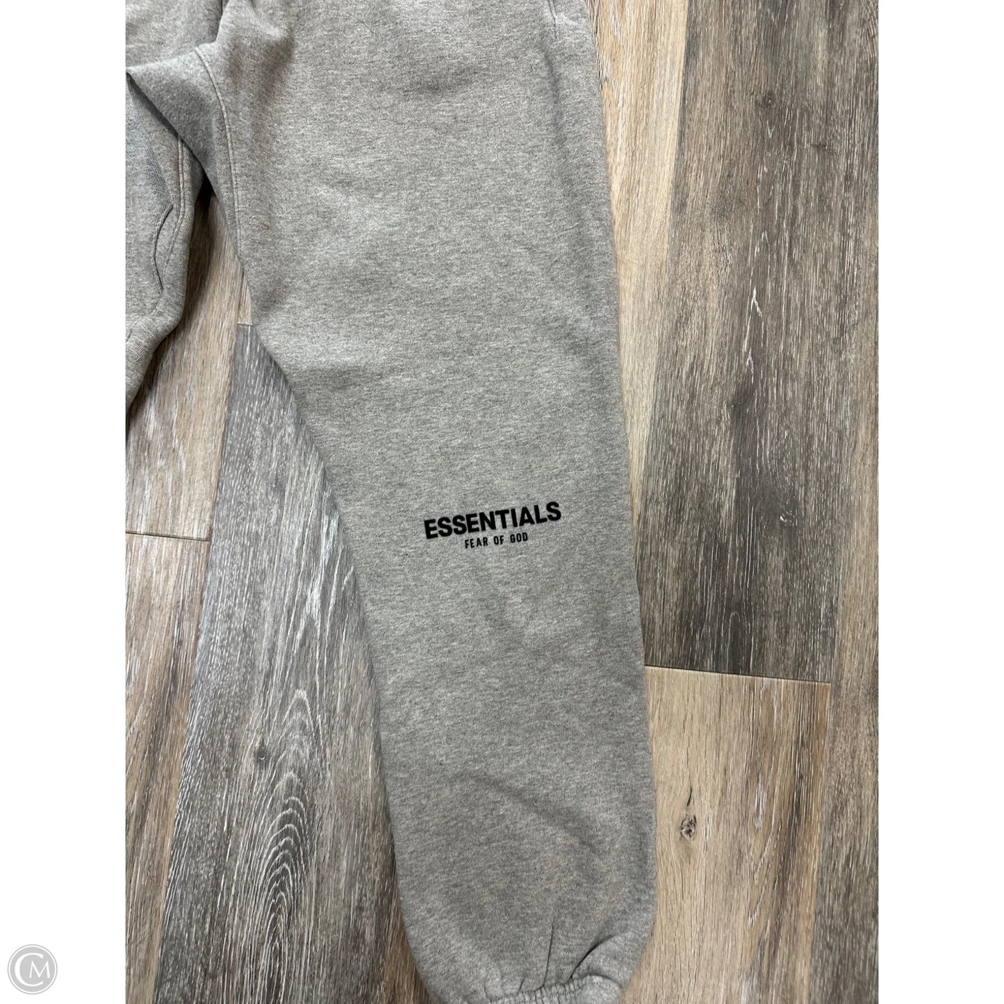 Athletic Pants By Essentials In Grey, Size: L