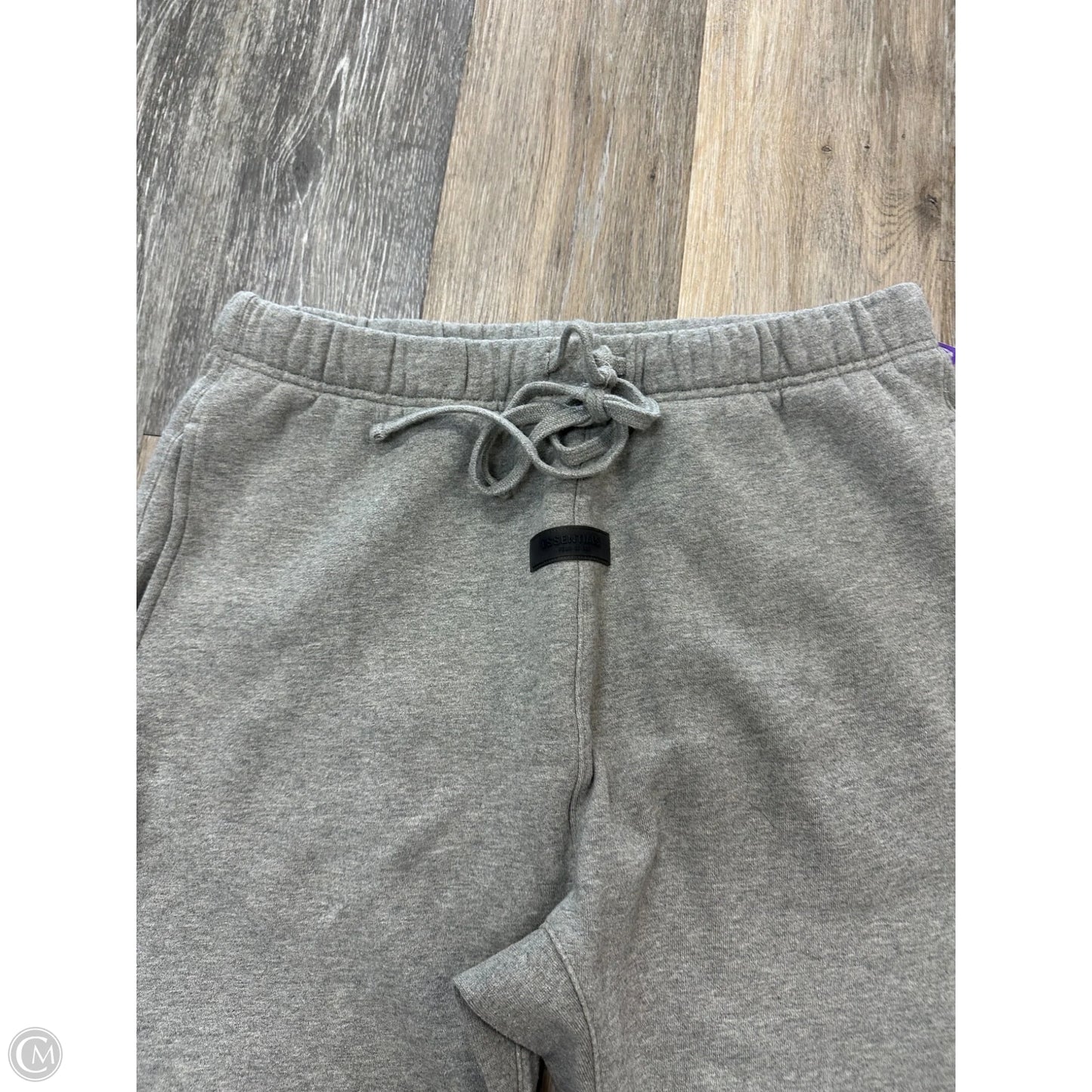 Athletic Pants By Essentials In Grey, Size: L