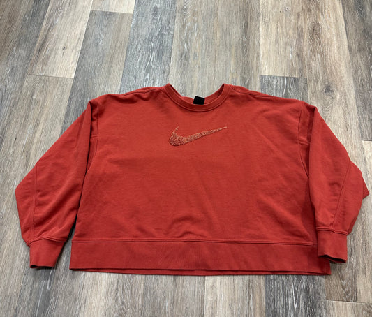 Athletic Sweatshirt Crewneck By Nike Apparel  Size: Xl