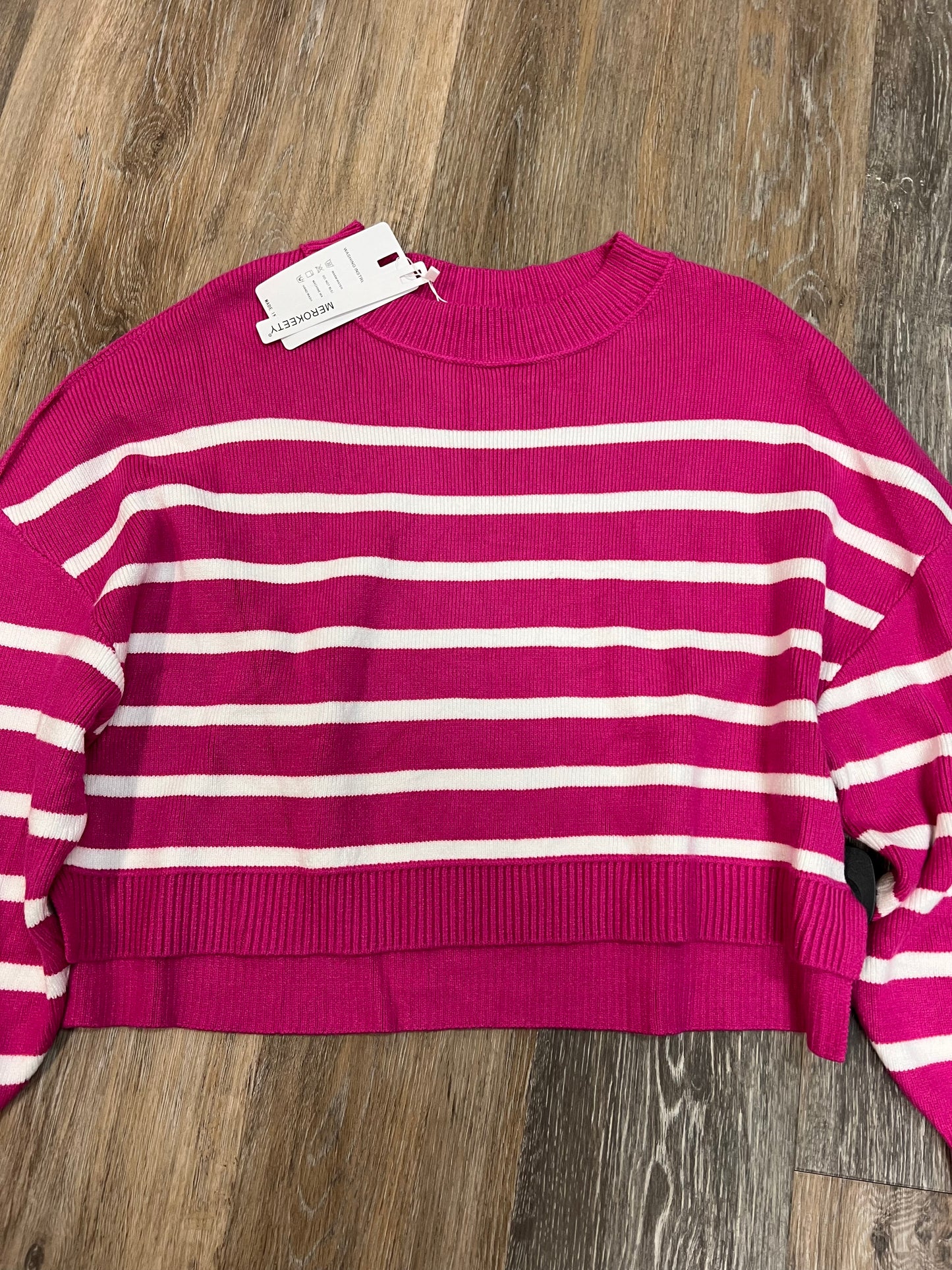 Sweater By Merokeety In Pink, Size: S