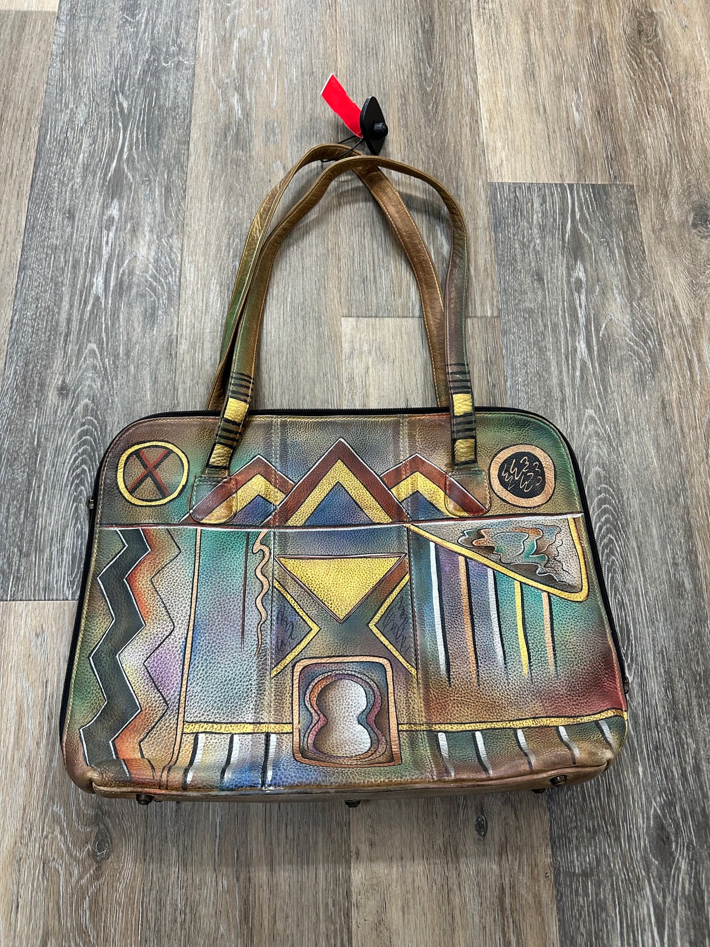 Handbag Designer Anuschka, Size Medium