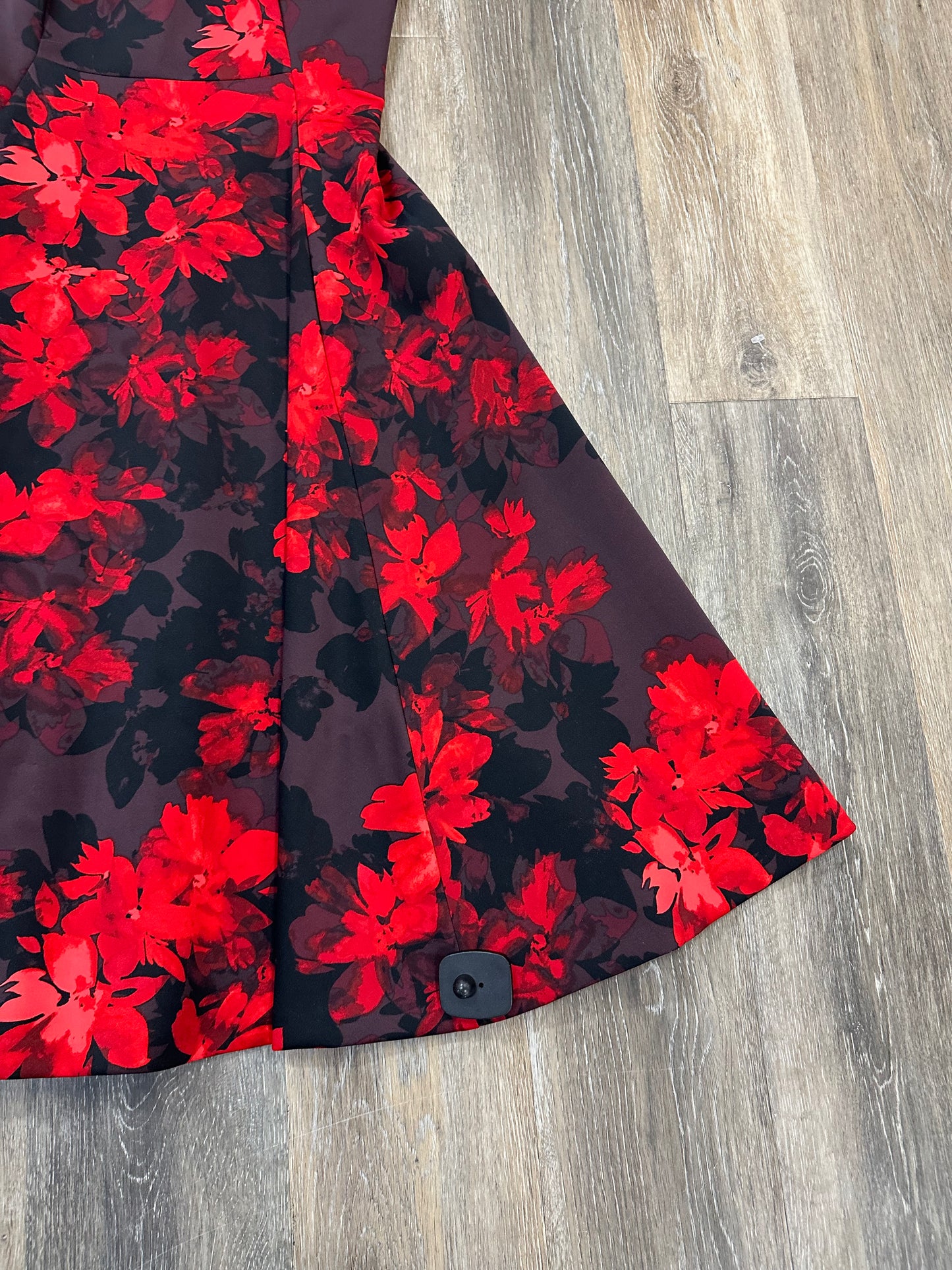 Dress Work By Calvin Klein In Red, Size: 4