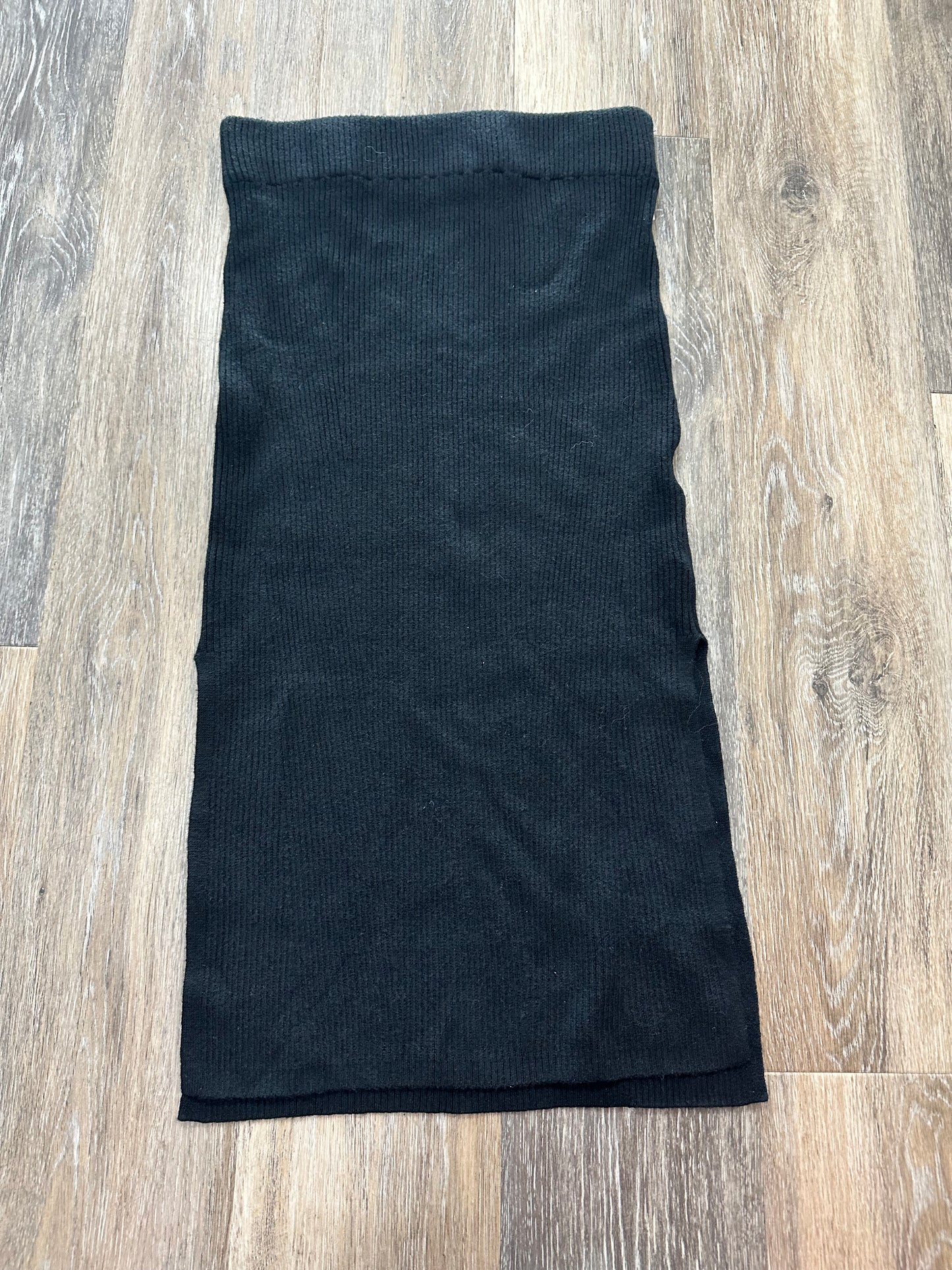 Skirt Midi By Abercrombie And Fitch In Black, Size: Xs Petite&Tall