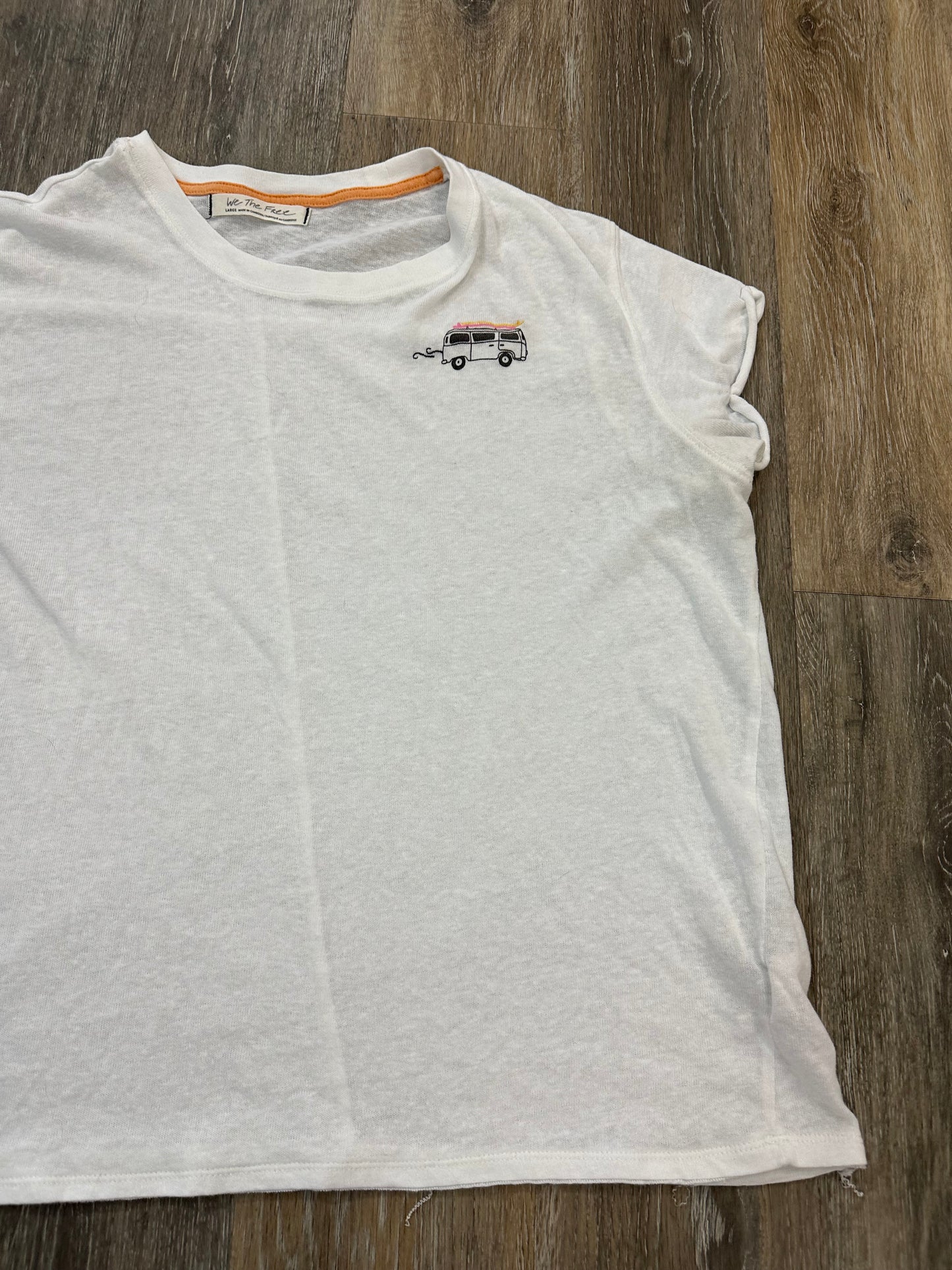 Top Short Sleeve By We The Free In White, Size: L