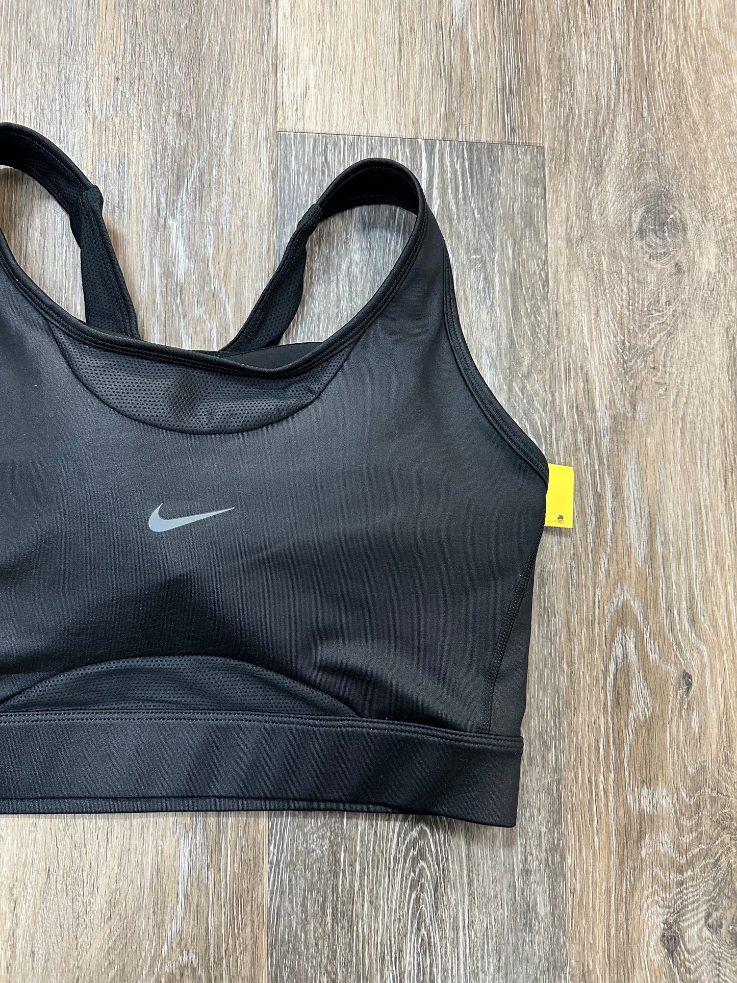 Athletic Bra By Nike Apparel In Black, Size: L