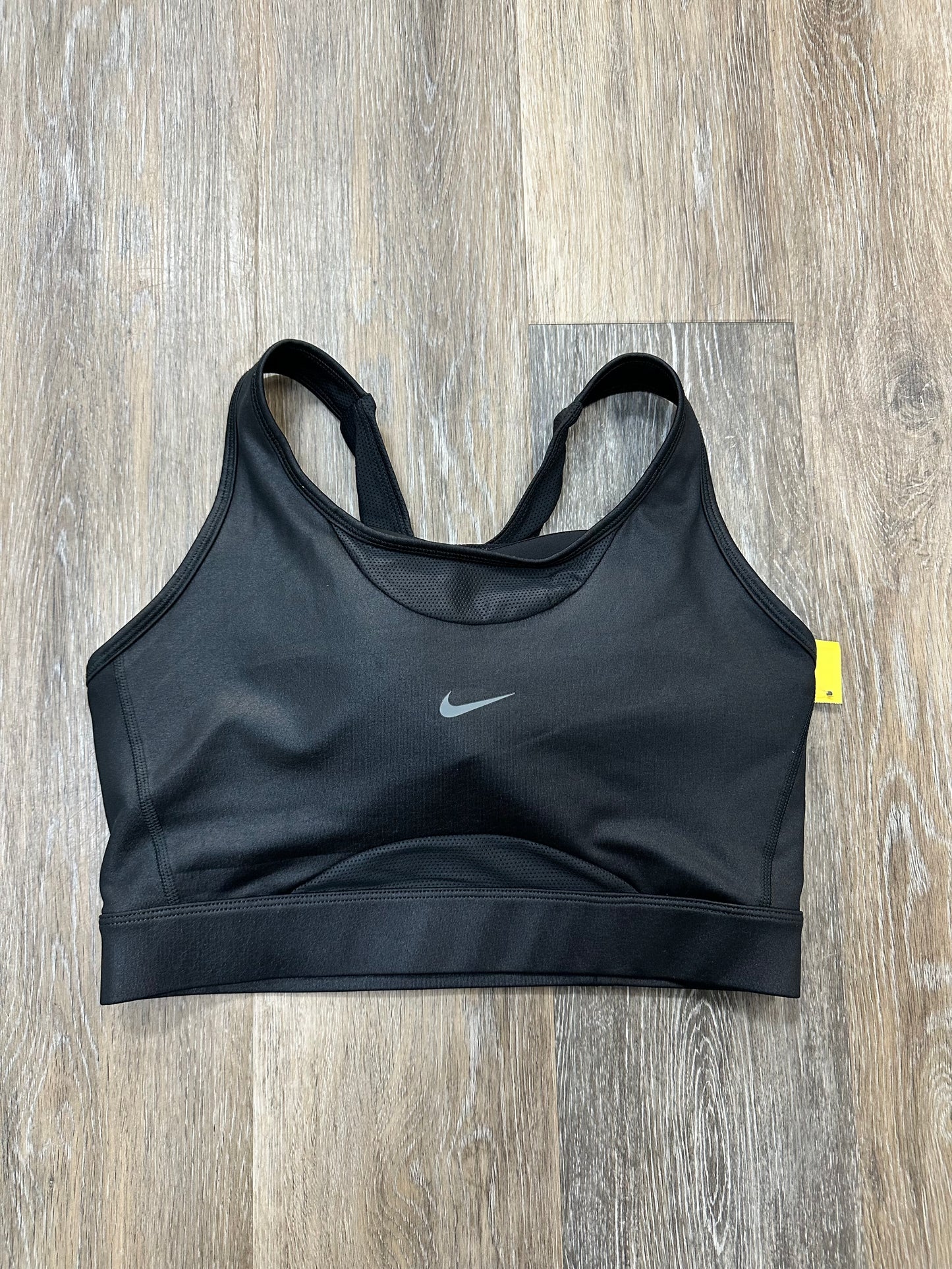 Athletic Bra By Nike Apparel In Black, Size: L