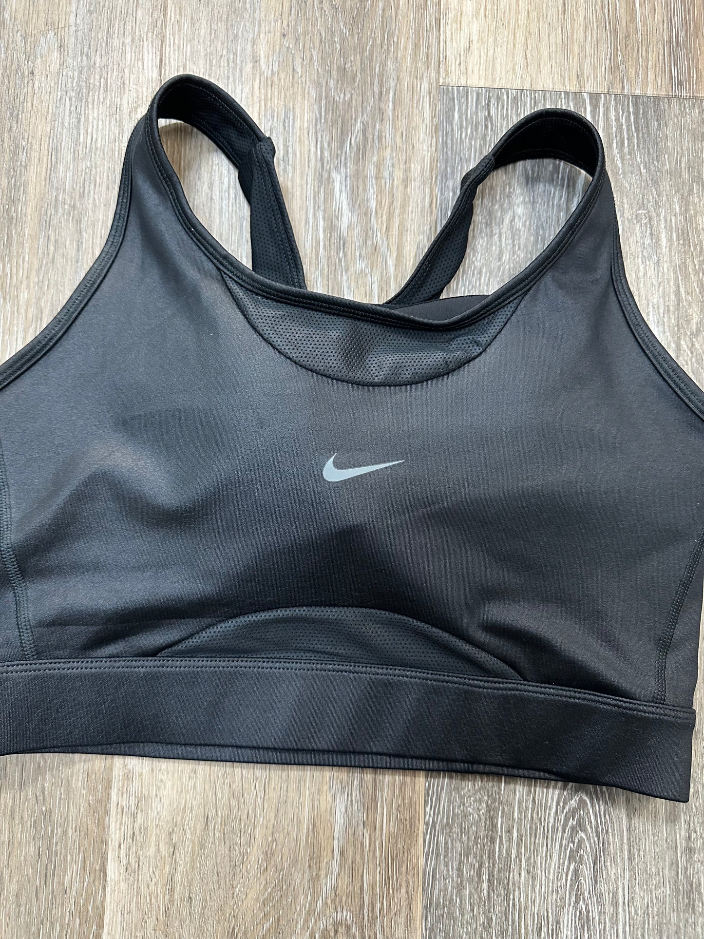 Athletic Bra By Nike Apparel In Black, Size: L