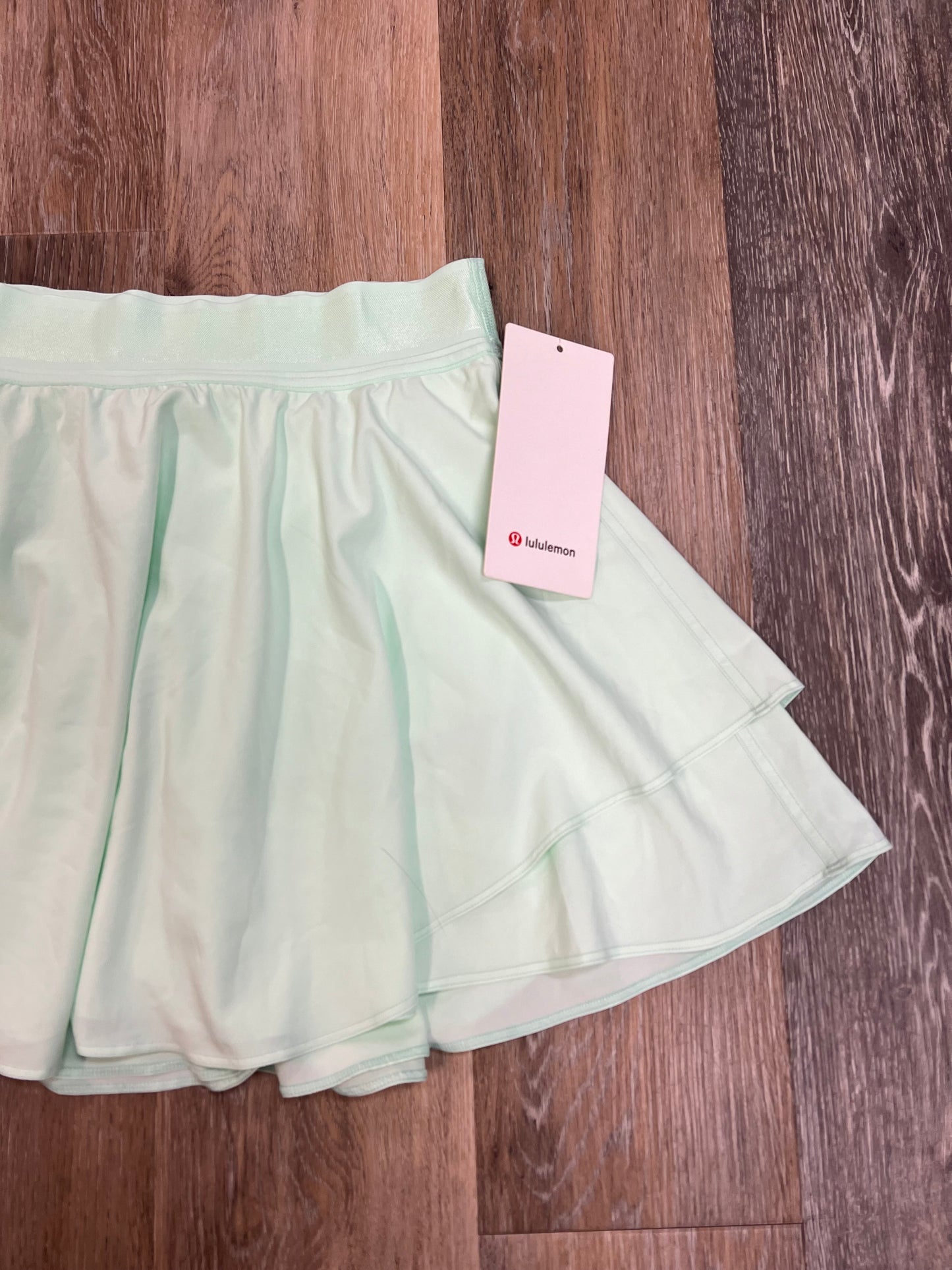 Athletic Skort By Lululemon In Green, Size: 8