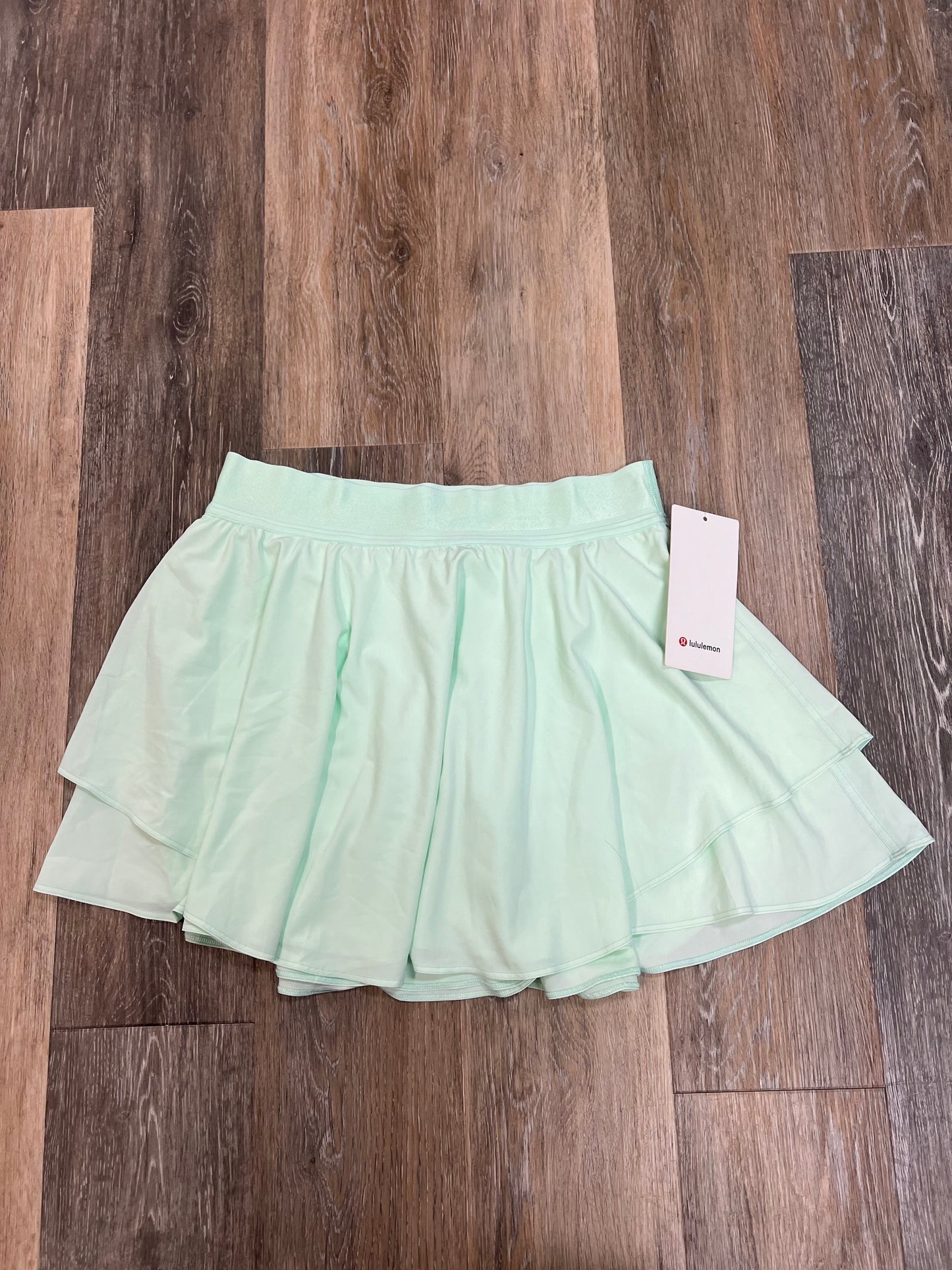 Athletic Skort By Lululemon In Green, Size: 8