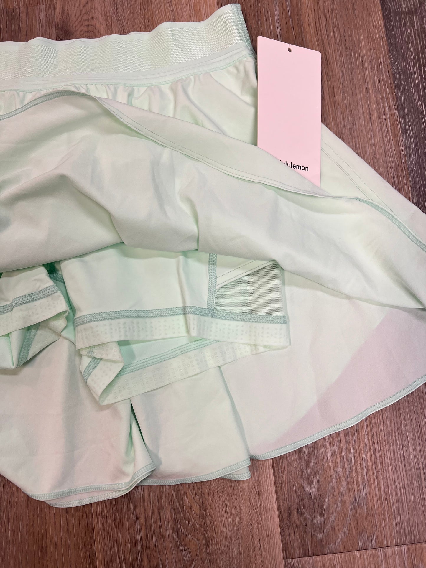 Athletic Skort By Lululemon In Green, Size: 8