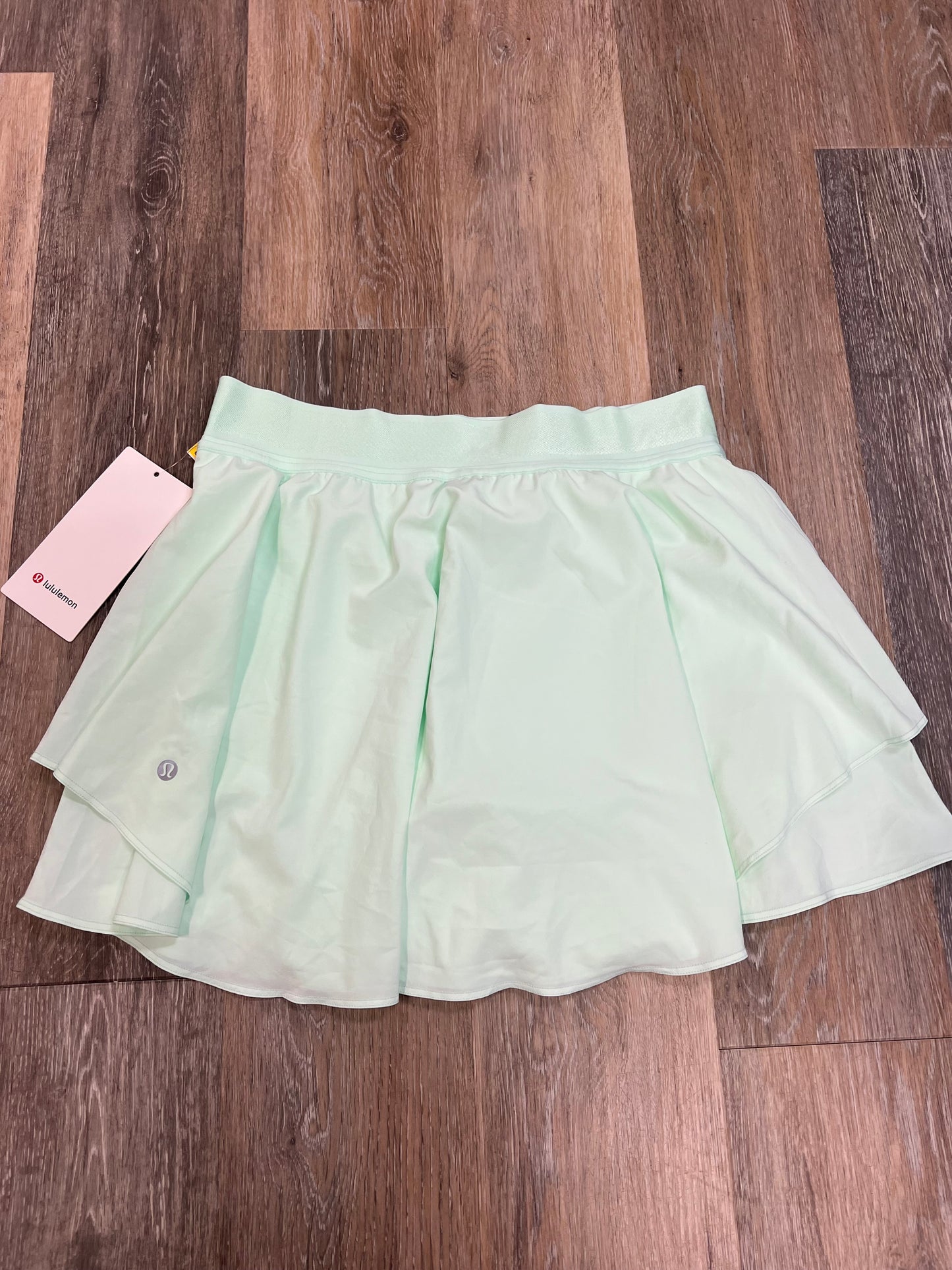 Athletic Skort By Lululemon In Green, Size: 8