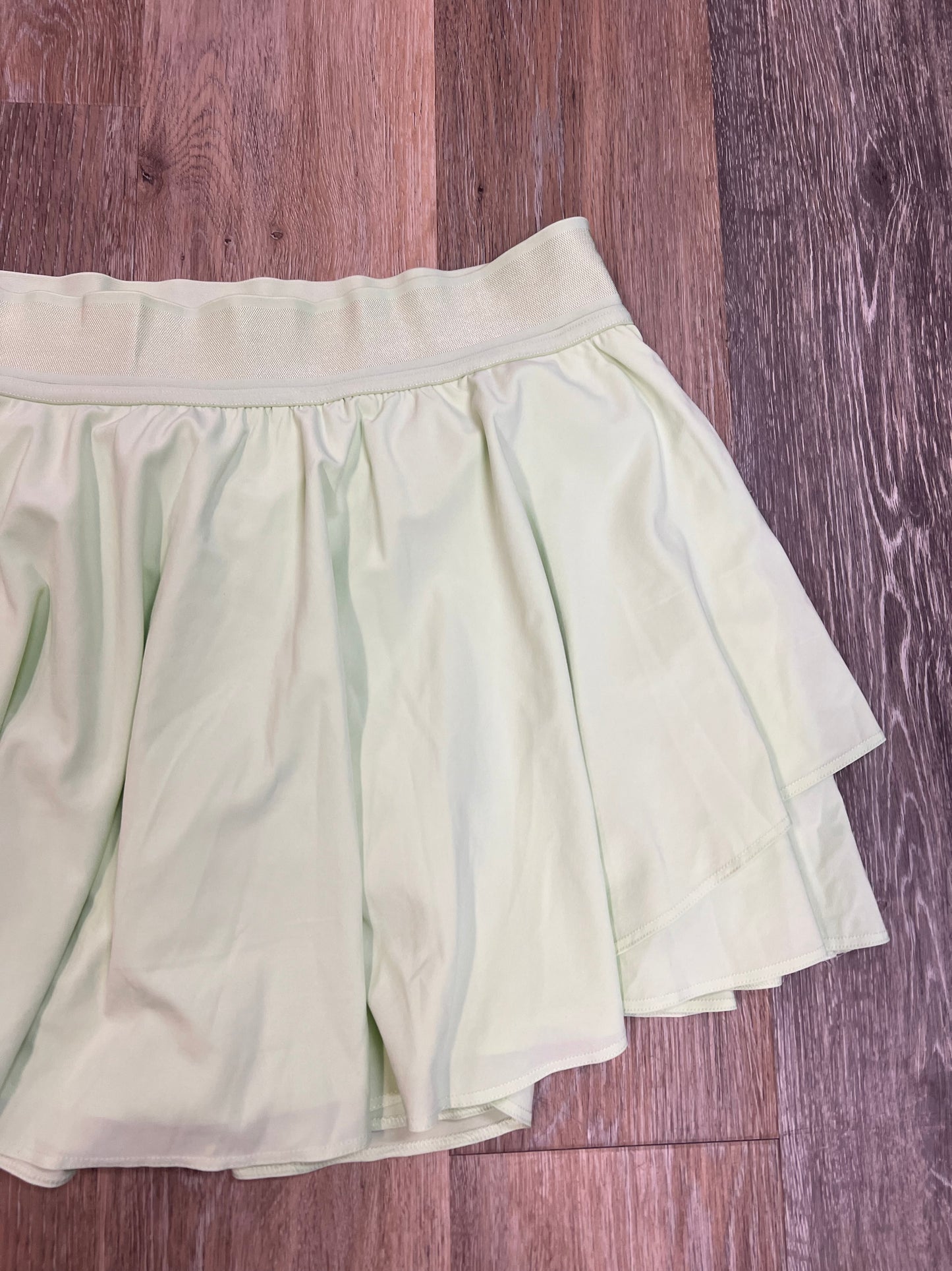 Athletic Skort By Lululemon In Green, Size: 8