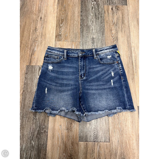 Shorts By Judy Blue In Blue Denim, Size: L