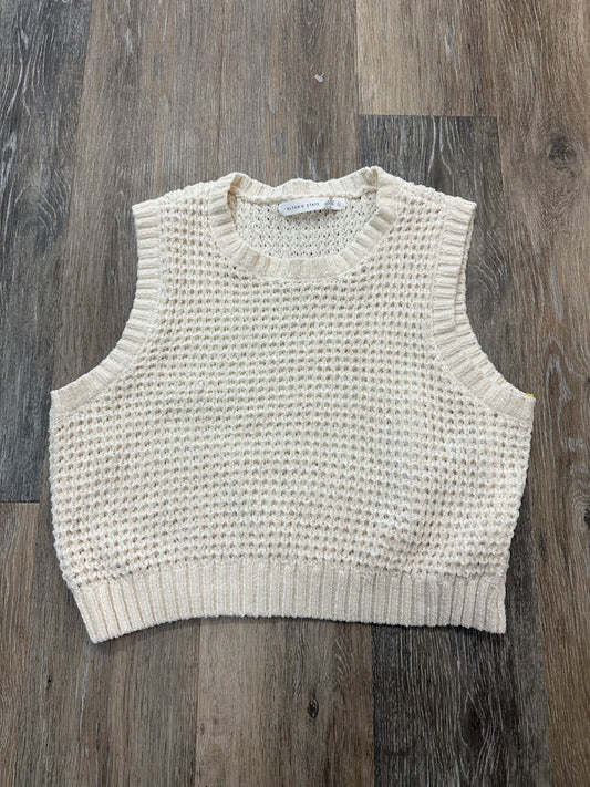 Vest Sweater By Altard State In Cream, Size: L