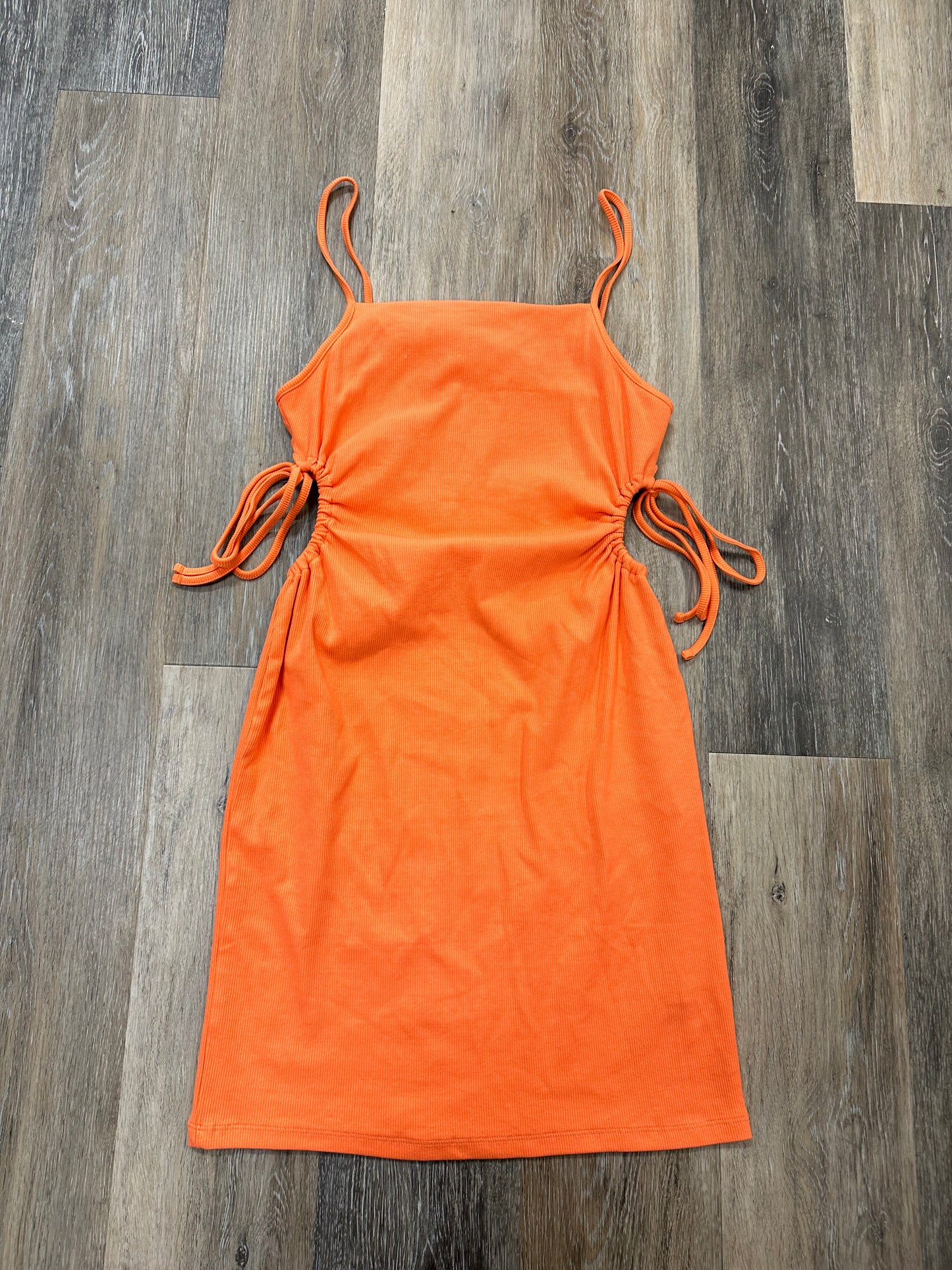 Dress Casual Short By Zara In Orange, Size: L