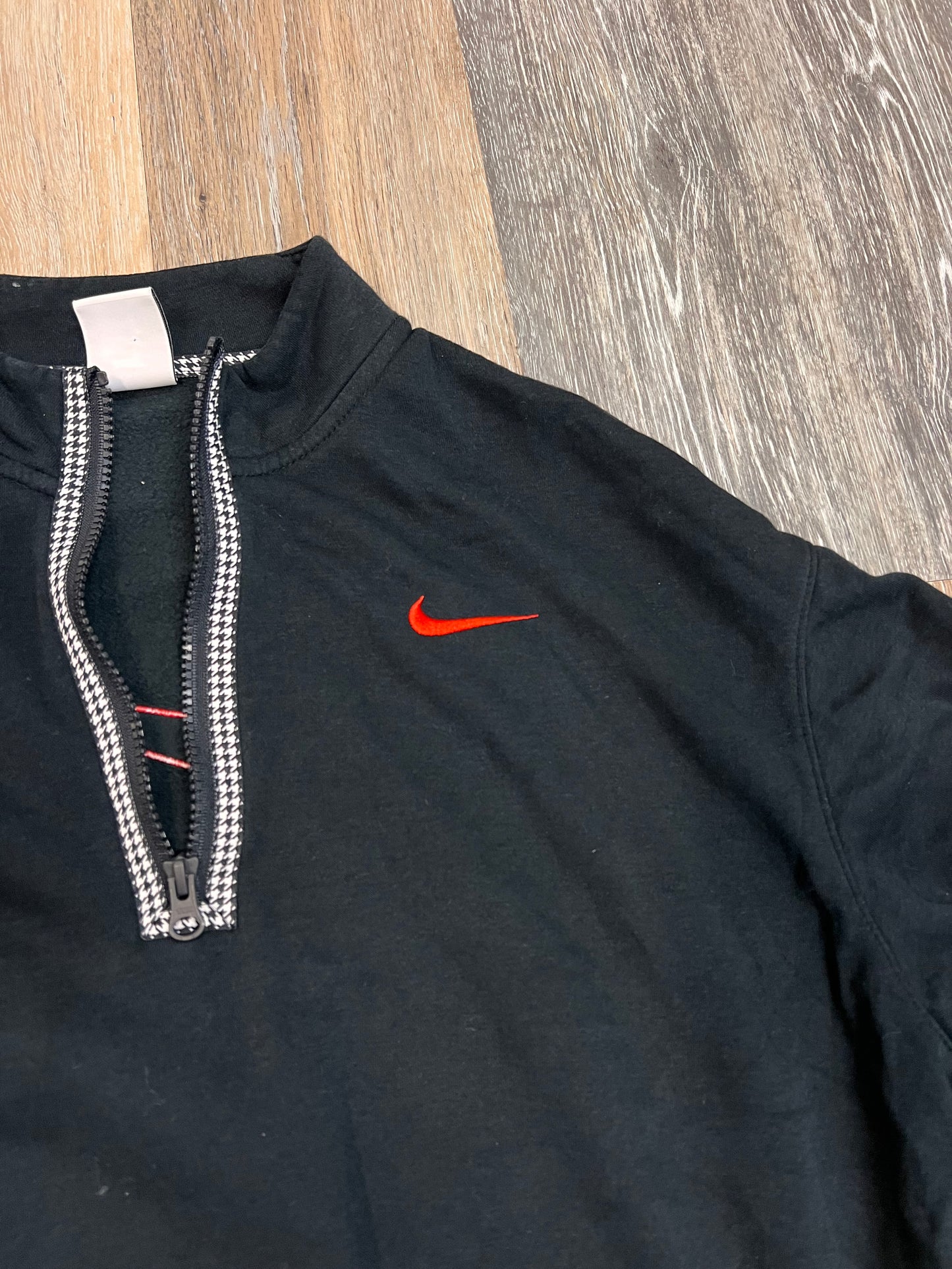 Athletic Sweatshirt Crewneck By Nike Apparel In Black, Size: S