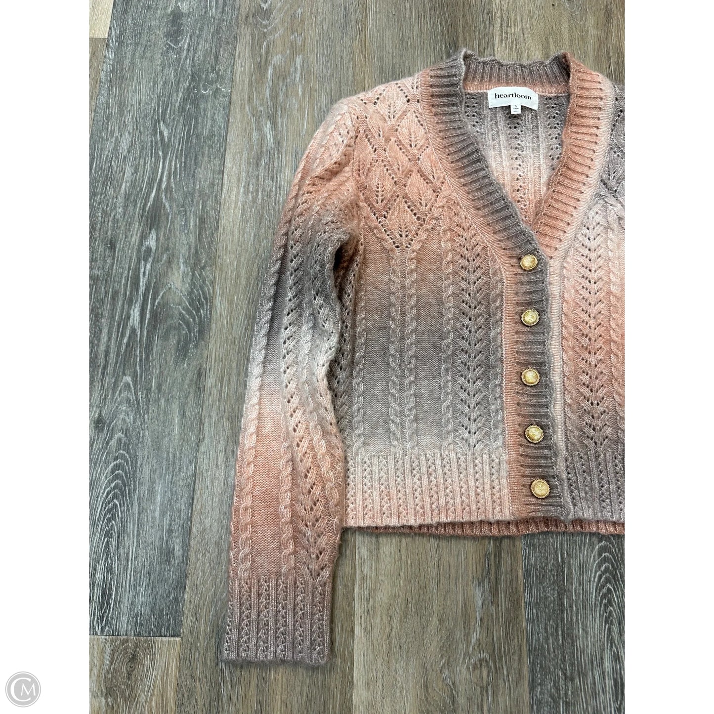 Sweater By Heartloom In Pink, Size: S