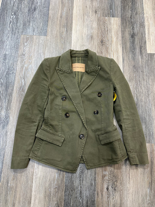 Jacket Denim By Alexandre Vauthier In Green, Size: 4