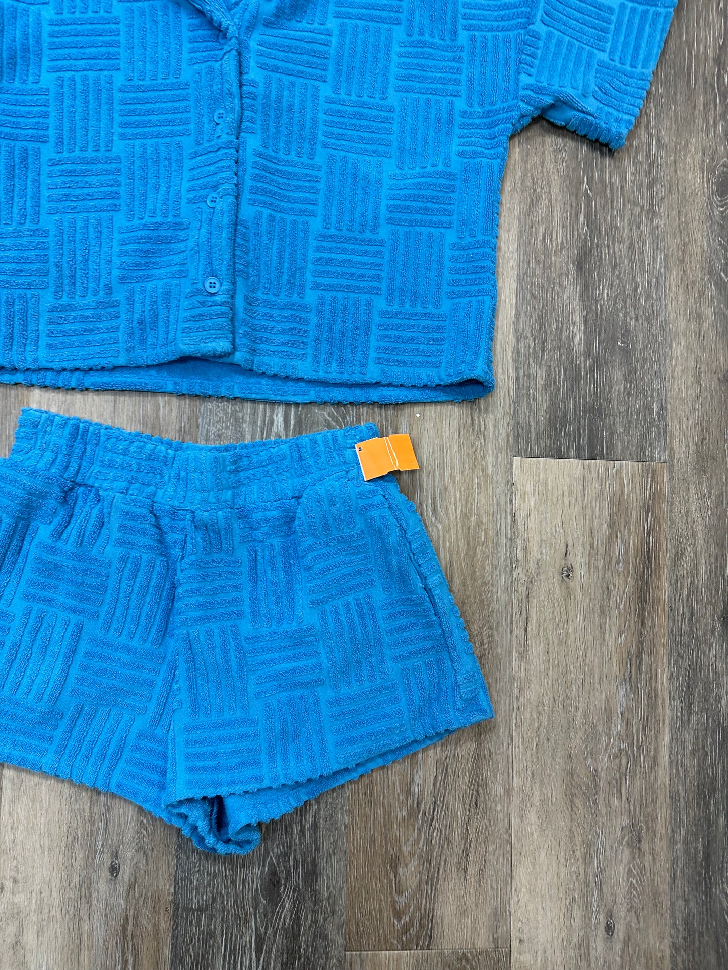 Shorts Set By Le Lis In Blue, Size: S