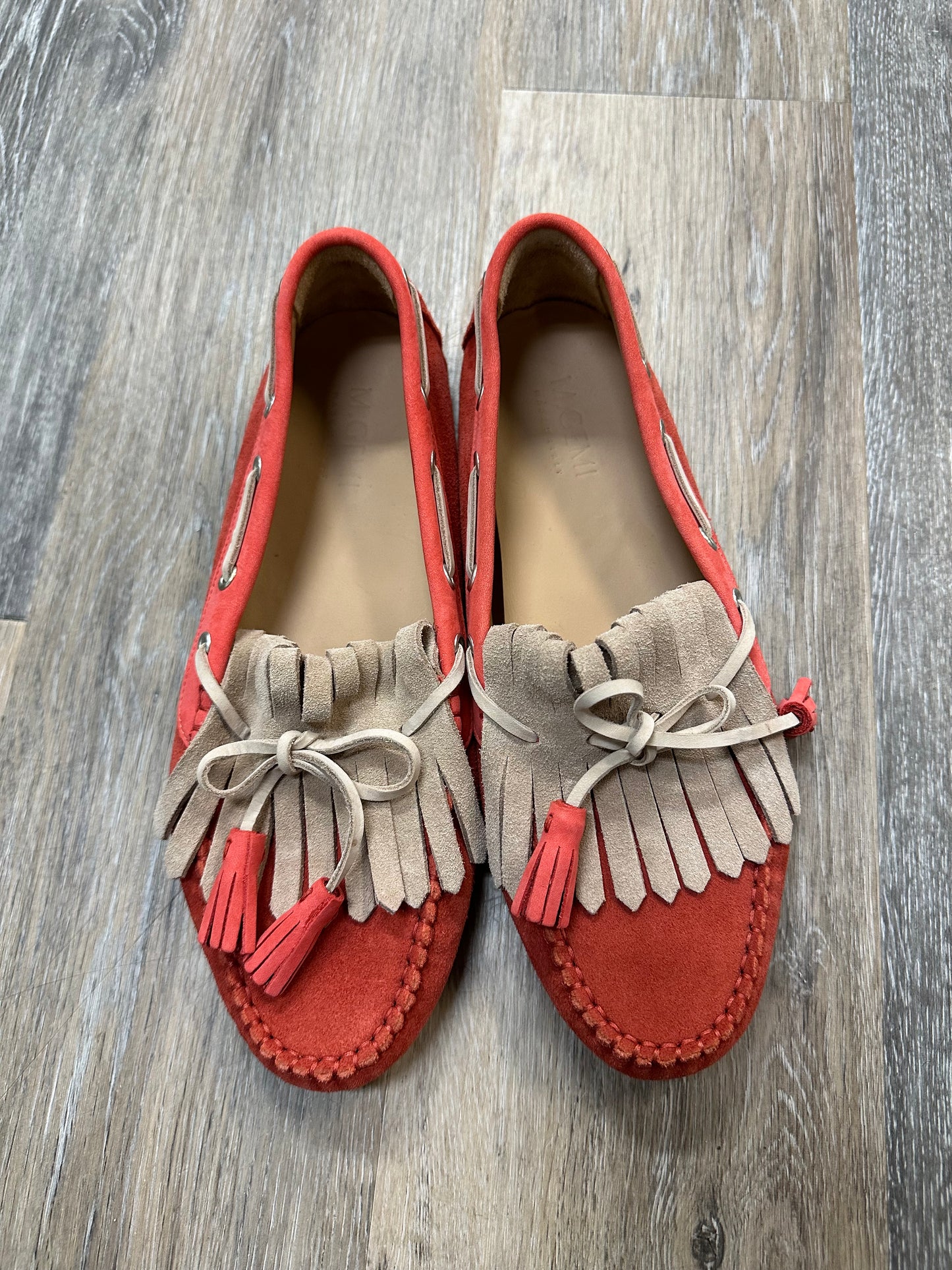 Shoes Flats By M. Gemi In Red, Size: 9.5