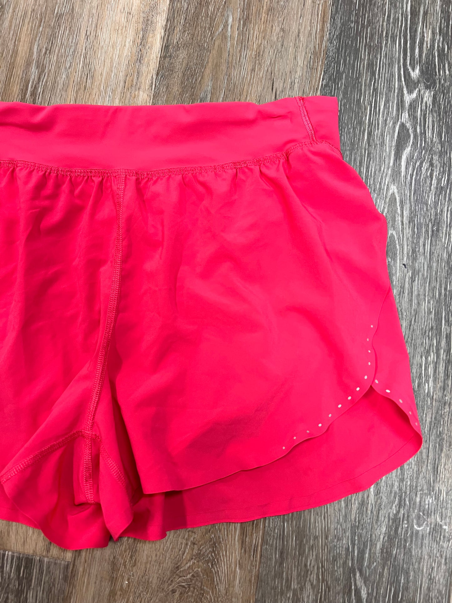 Athletic Shorts By Lululemon In Pink, Size: 8