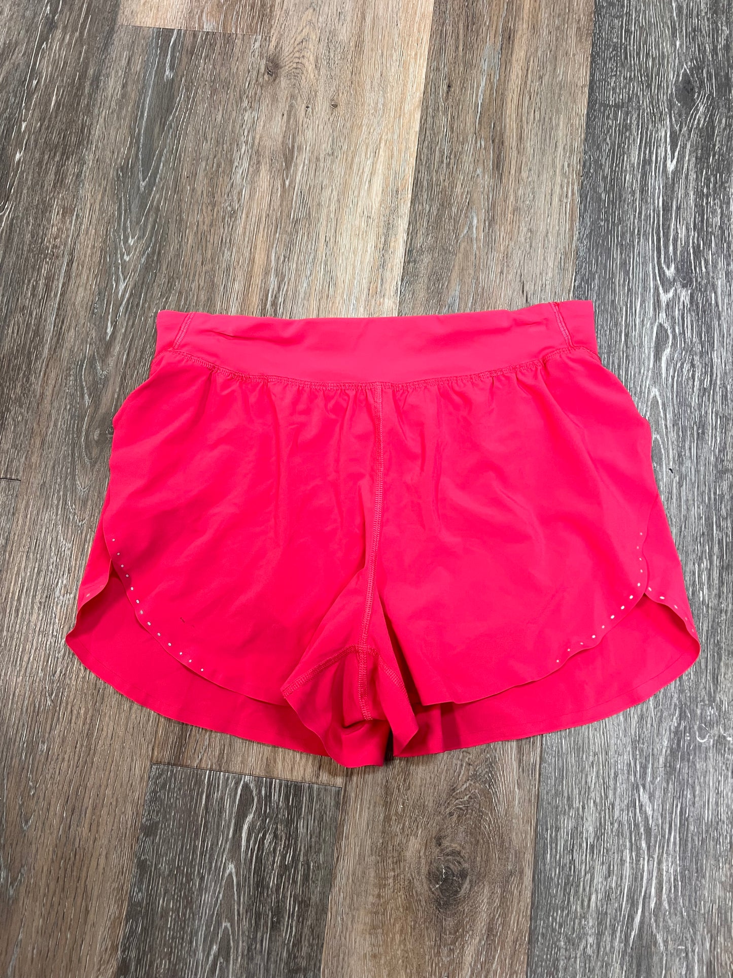 Athletic Shorts By Lululemon In Pink, Size: 8