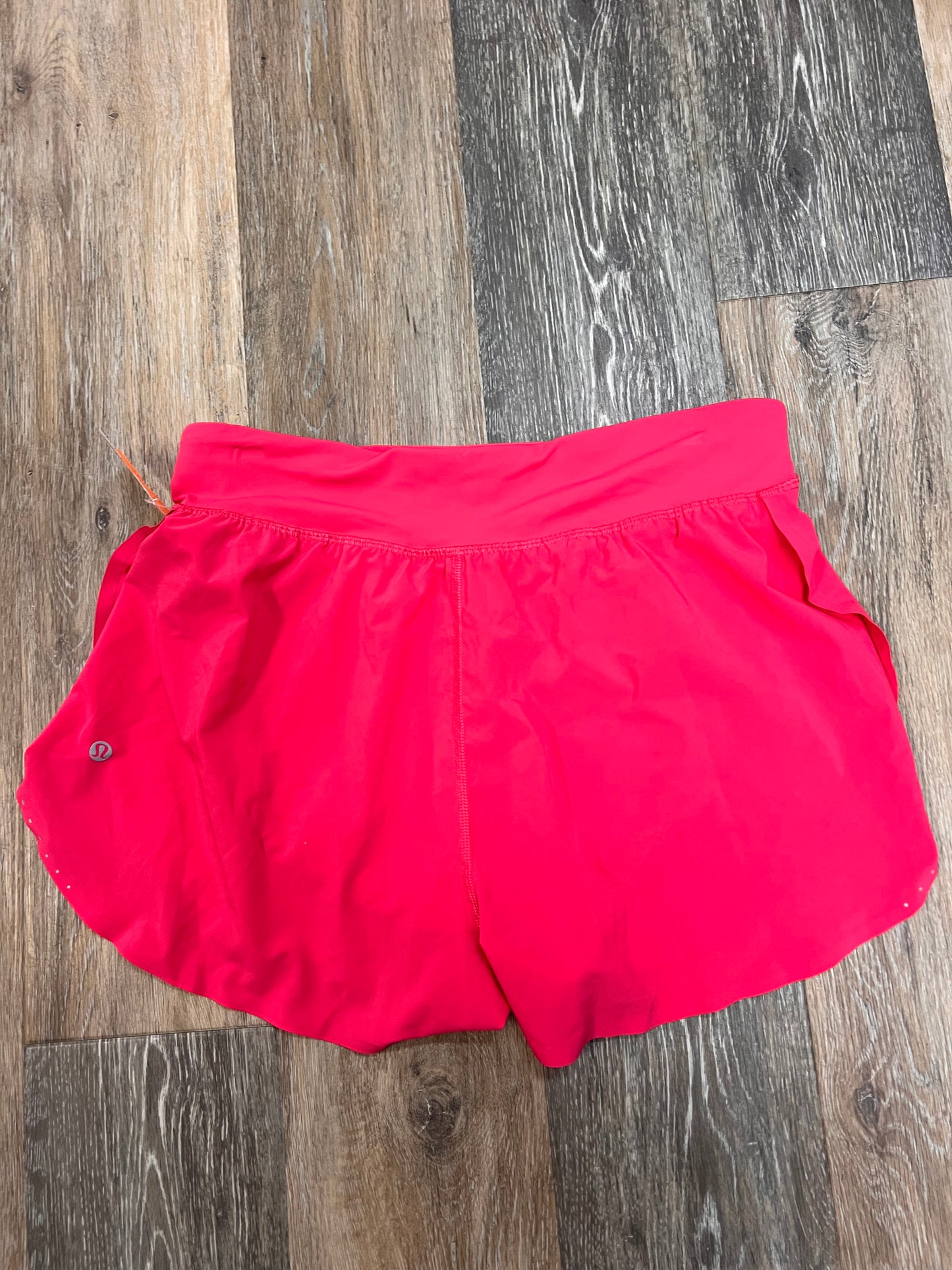 Athletic Shorts By Lululemon In Pink, Size: 8