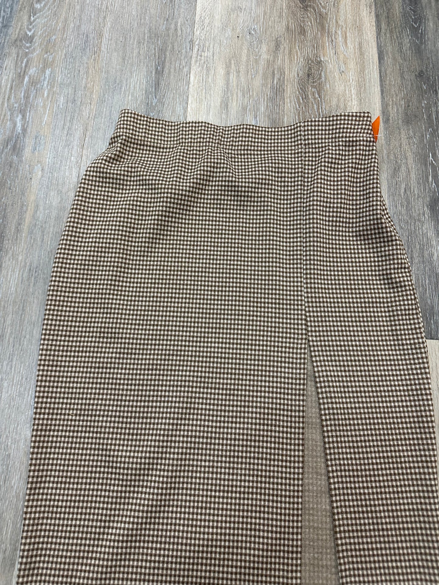 Skirt Midi By Hem & Thread In Tan, Size: L