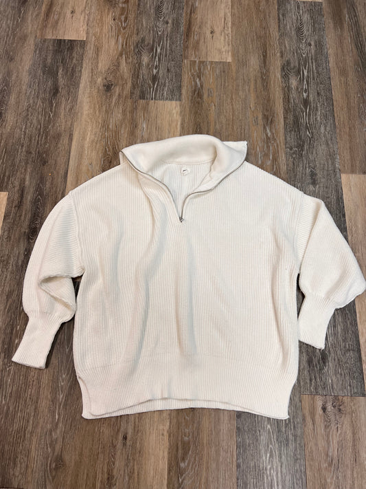 Sweater By Aerie In White, Size: S