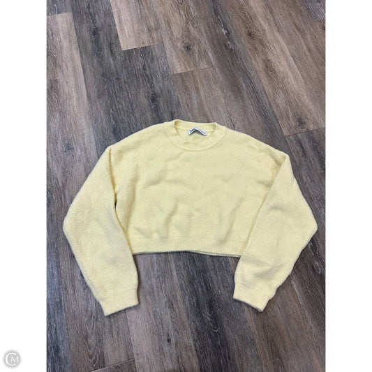 Sweater By Zara In Yellow, Size: M
