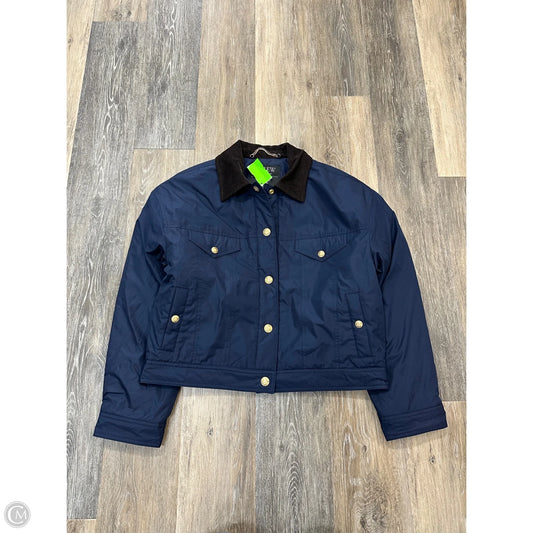 Jacket Puffer & Quilted By J. Crew In Navy, Size: S