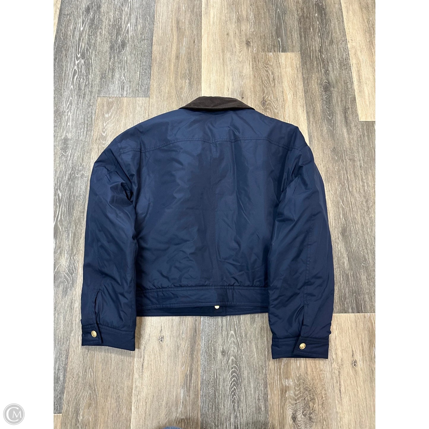 Jacket Puffer & Quilted By J. Crew In Navy, Size: S