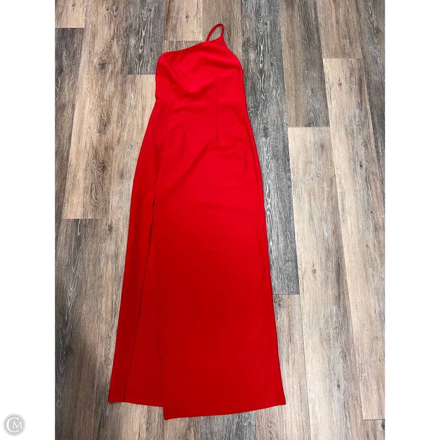 Dress Party Long By Abercrombie And Fitch In Red, Size: S