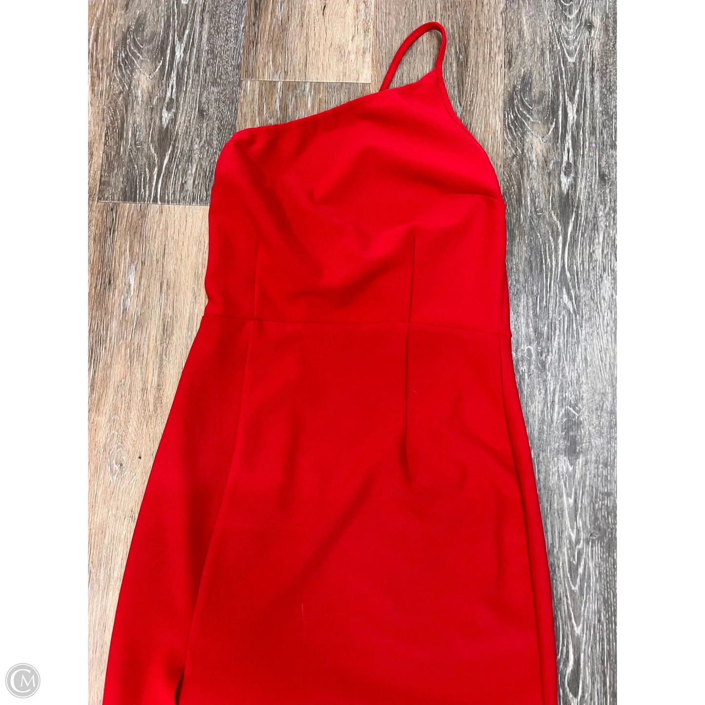 Dress Party Long By Abercrombie And Fitch In Red, Size: S